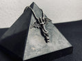 Yarasa Kanadı Kılıç Kolye: Gotik Gümüş Kolye